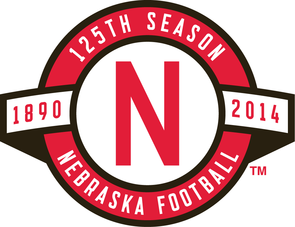Nebraska Cornhuskers 2014 Anniversary Logo diy fabric transfer